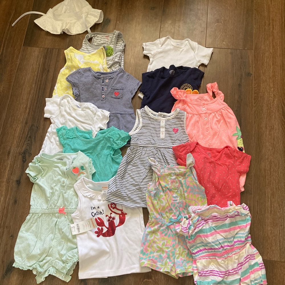 18mo baby girl summer bundle